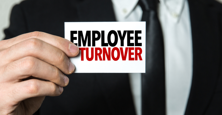 Employee turnover rate